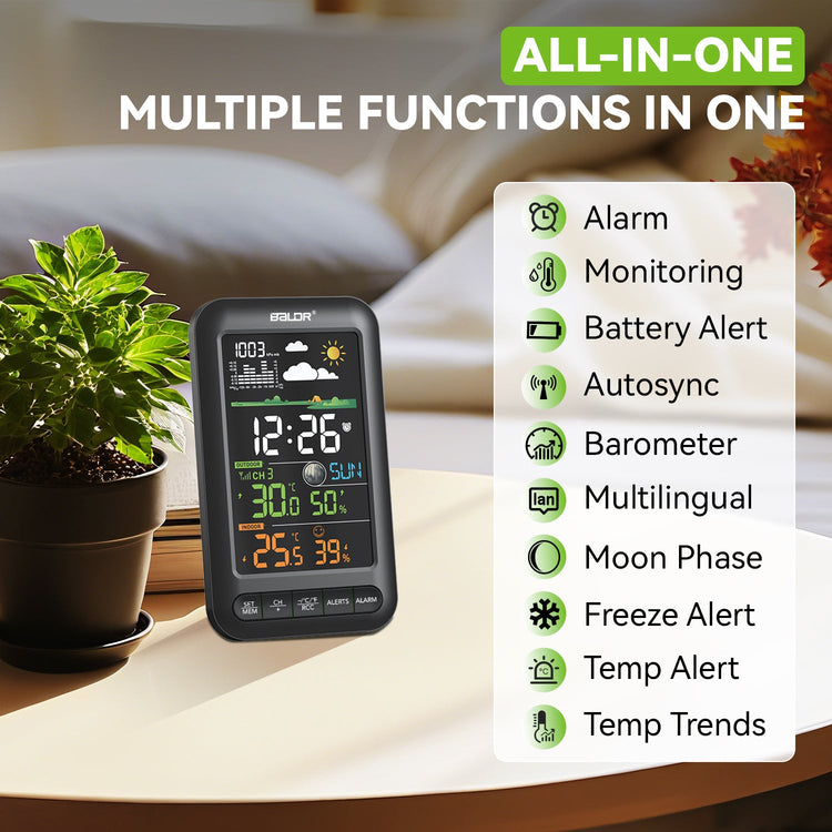 Wireless Weather Station | Brookstone