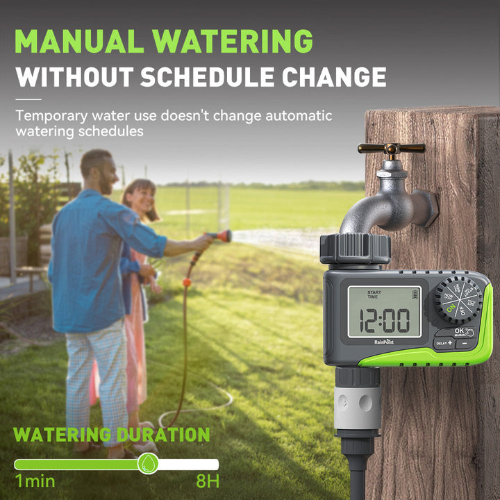RAINPOINT Single-Outlet Programmable Sprinkler Timer
