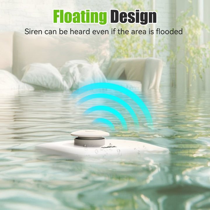 Floating Remote Mute Wi-Fi Water Leak Detector