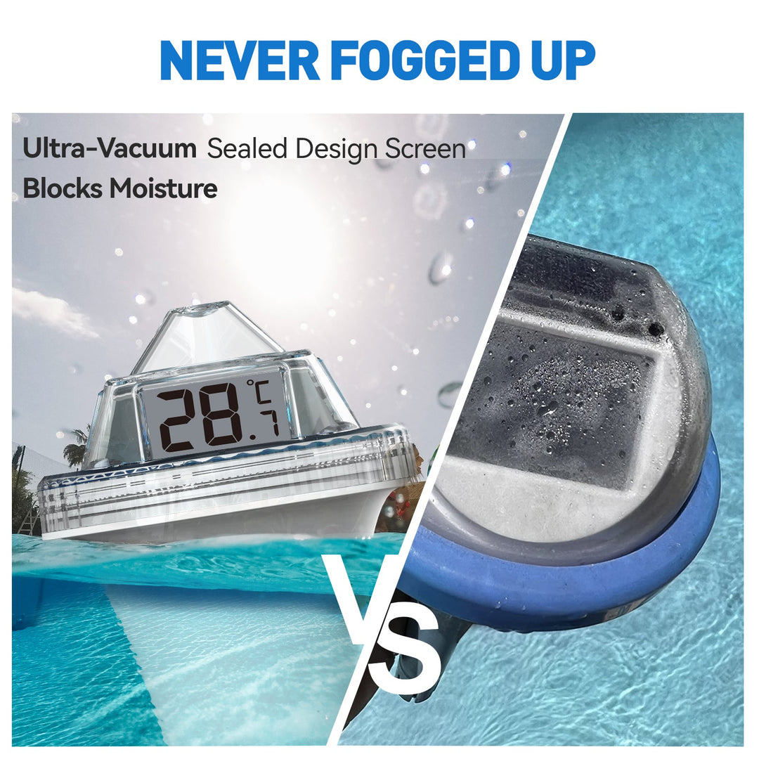 RAINPOINT Wireless Pool Thermometer – Accurate Swimming Pool & Pond Temperature Monitor