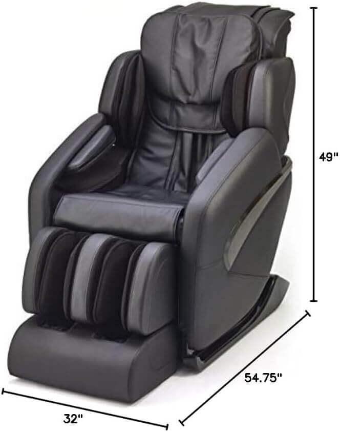 Jin - SL Track Heated Deluxe Zero Gravity Massage Chair - Synca Massage Chair