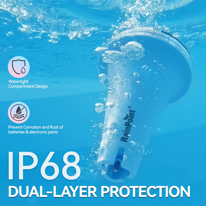 RAINPOINT Wireless Pool Thermometer – Accurate Swimming Pool & Pond Temperature Monitor