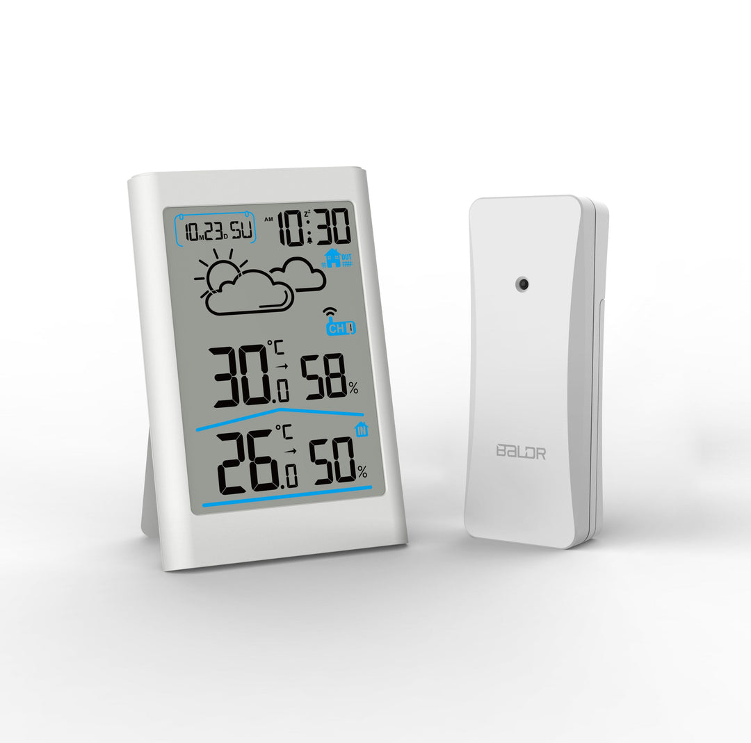 BALDR WS0341 Indoor & Outdoor Thermometer Hygrometer