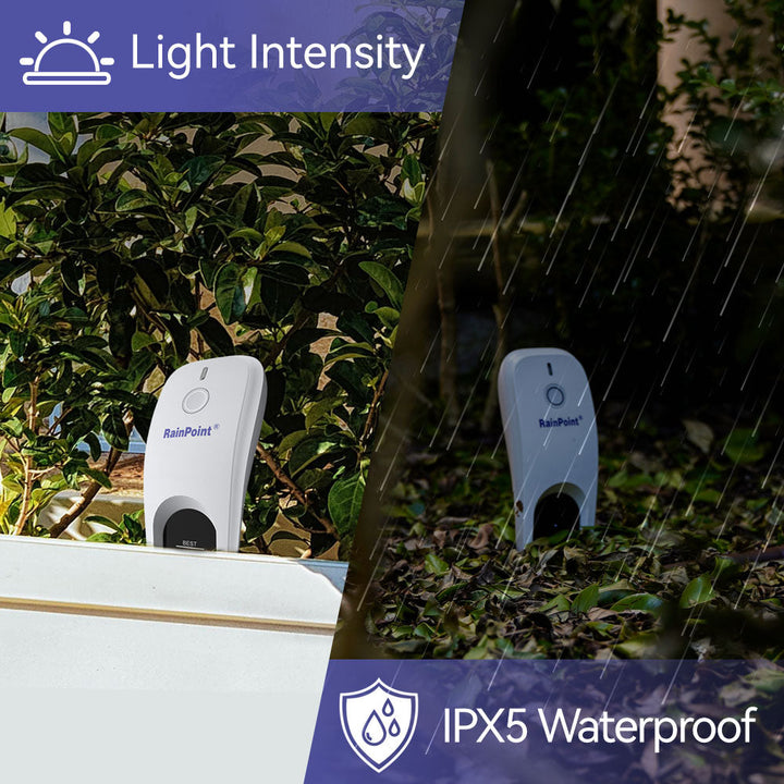 RainPoint Wi-Fi Soil Moisture & Temperature Monitor – Smart Garden & Farm Sensor with Gateway Hub