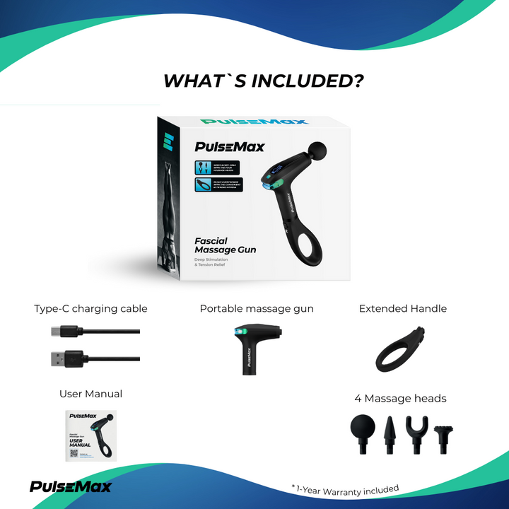 PulseMax Massage Gun by REATHLETE