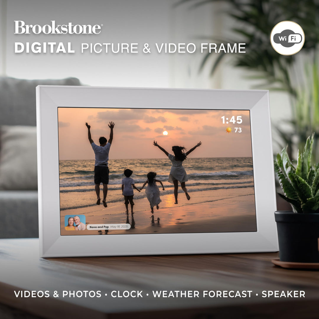 Brookstone Digital Picture and Video Frame
