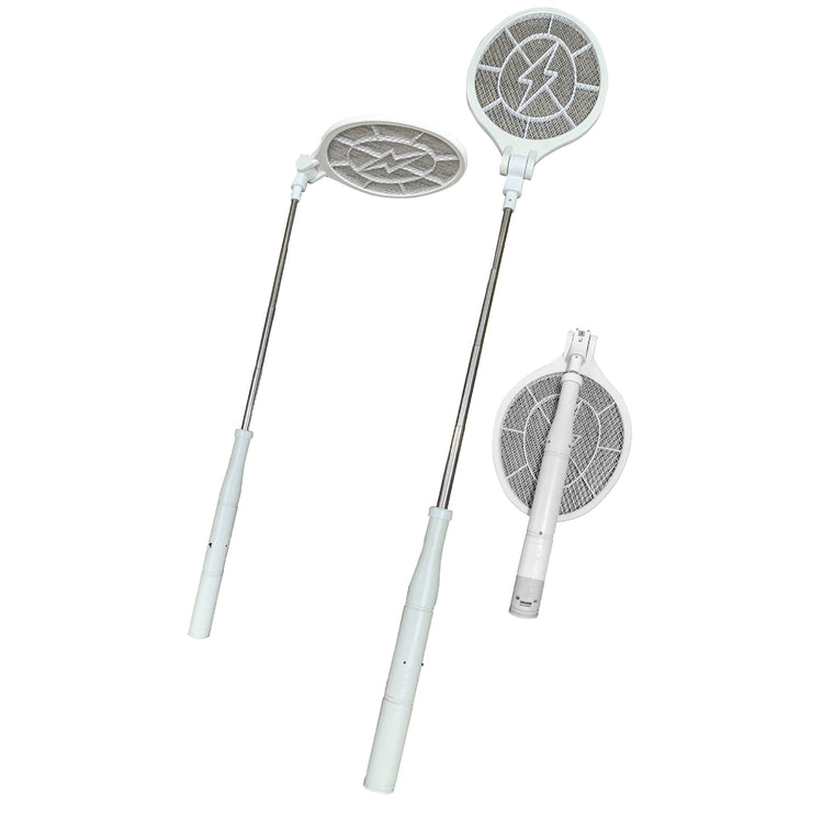 Brookstone Cordless Rechargeable Extendable Racket Bug Zapper