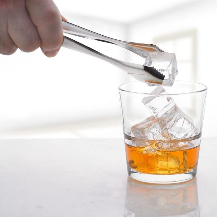 Jumbo Ice Ball and Cube Tongs by The Whiskey Ball