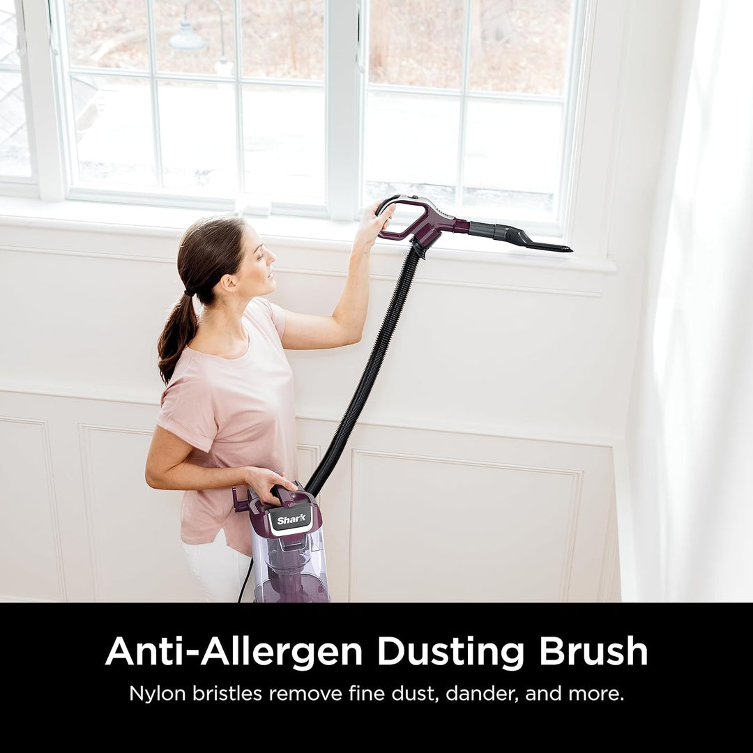 Shark Rotator Pet Lift-Away Adv Upright Vacuum/Duoclean Powerfins Hairpro/Odor Neutralizer La702 Wine Purp WS1