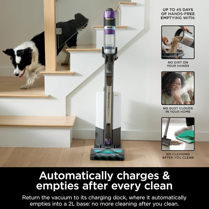 Shark Ip1251 Powerdetect Cordless Stick Vacuum Grape WS1