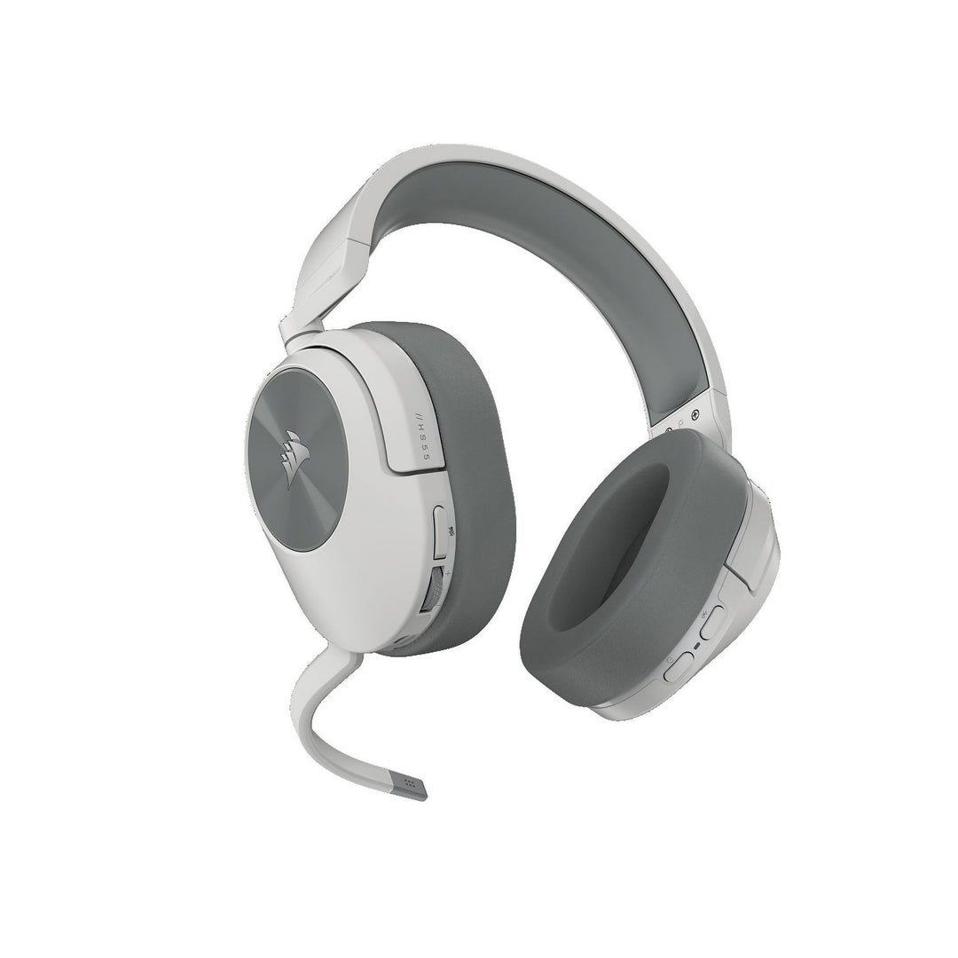 CORSAIR HS Series HS55 Wireless Gaming Headset for PC, PS5, and Mobile in White