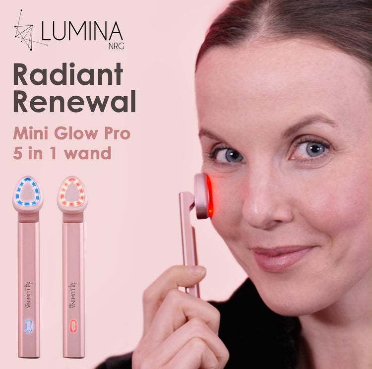 LuminaNRG Mini Glow Pro - LED Face Tool