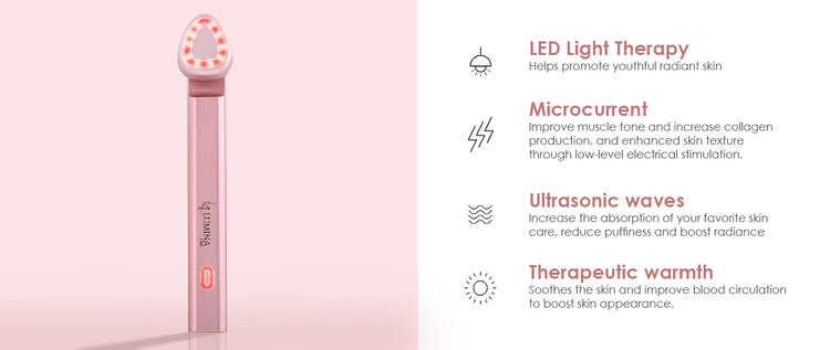 LuminaNRG Mini Glow Pro - LED Face Tool
