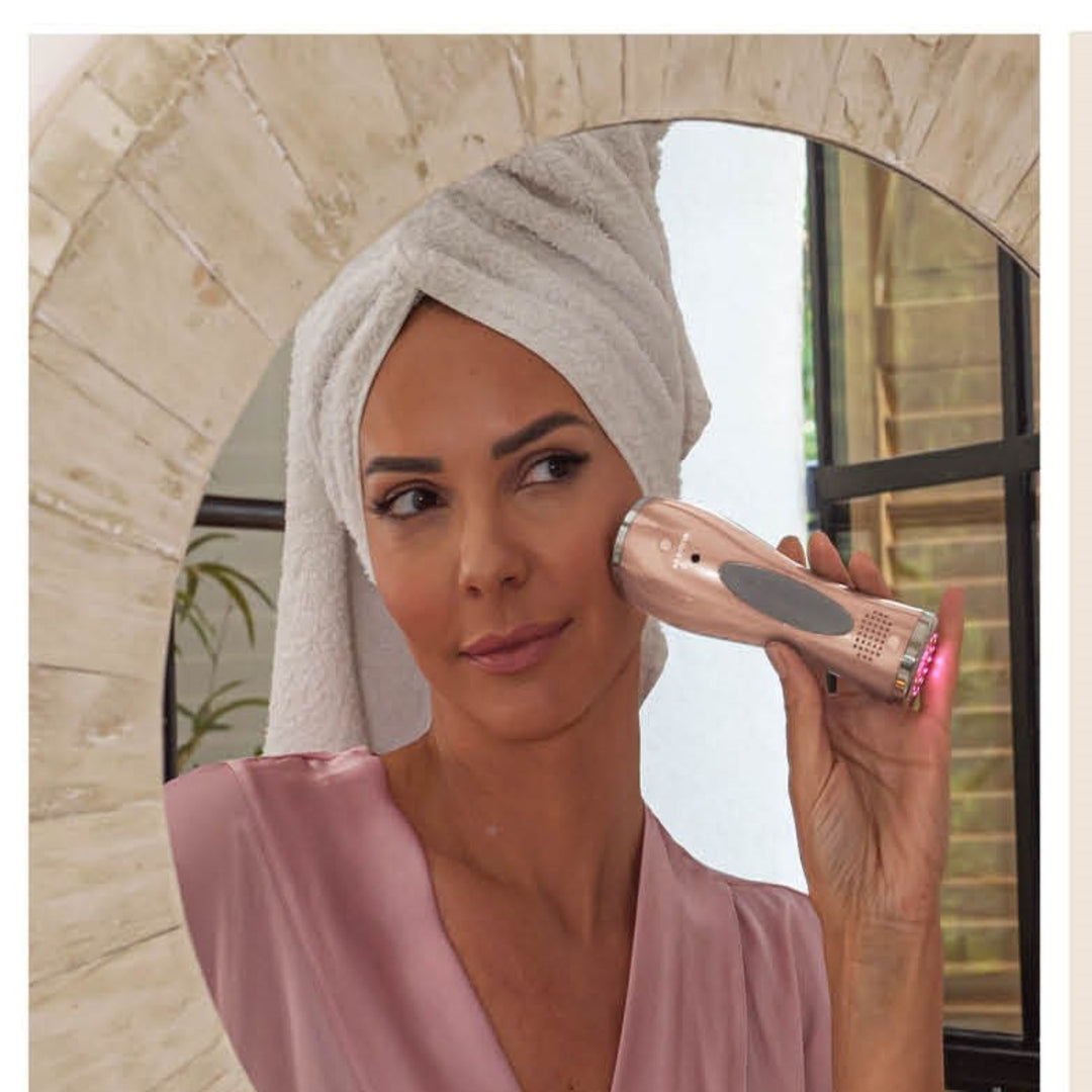 Microcurrent & LED Tightening Sculpting & Wrinkle Reducing Device