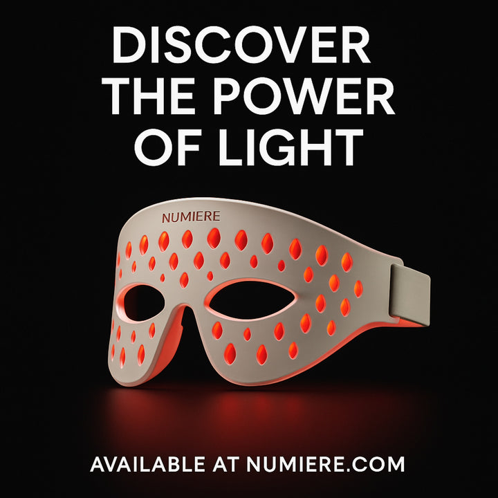 Feather LED Eye Mask by Numiere - Lumina NRG
