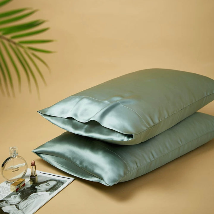 6A Grade Organic Mulberry Silk Pillowcase for Better Skin & Hair- 30 Momme. Pure Silk on Both Sides by INSPECIAL HOME