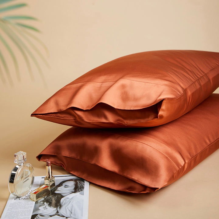 6A Grade Organic Mulberry Silk Pillowcase for Better Skin & Hair- 30 Momme. Pure Silk on Both Sides by INSPECIAL HOME