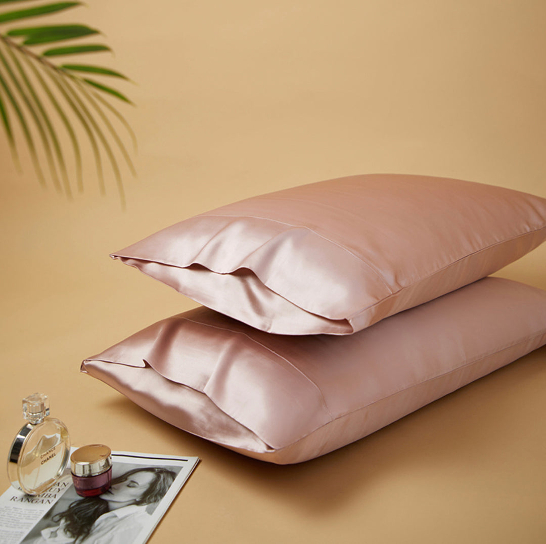 6A Grade Organic Mulberry Silk Pillowcase for Better Skin & Hair- 30 Momme. Pure Silk on Both Sides by INSPECIAL HOME