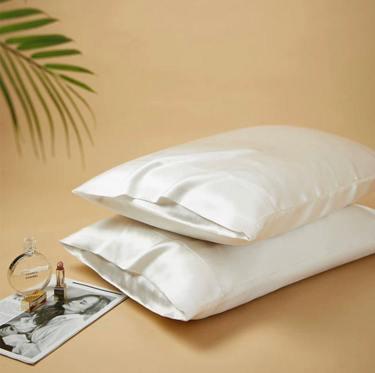 brookstone 6A Grade Organic Mulberry Silk Pillowcase for Better Skin & Hair- 30 Momme. Pure Silk on Both Sides by INSPECIAL HOME