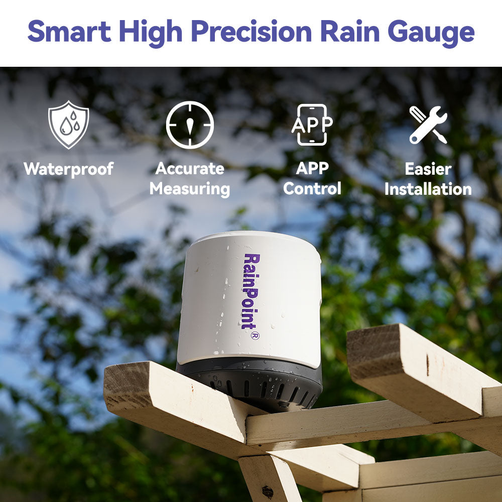 RAINPOINT Wireless WiFi Rain Gauge (Hub Required)
