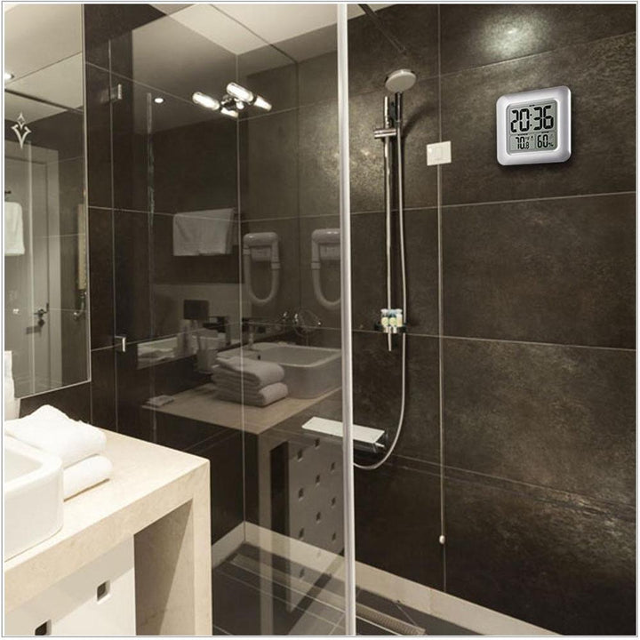 BALDR Waterproof Digital Shower Clock for Bathroom