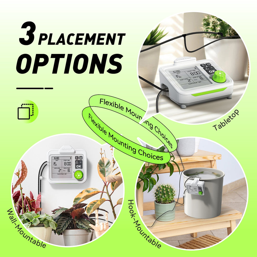 RAINPOINT Automatic Plant Watering System With Large Display
