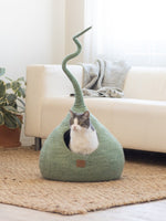 Eucalyptus Green | Tail Style Cave by Fuzzy Cove