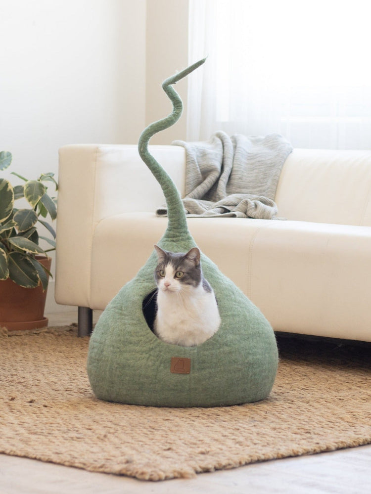 Eucalyptus Green | Tail Style Cave by Fuzzy Cove