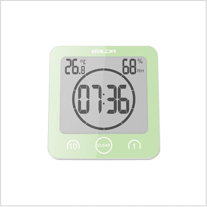 BALDR Waterproof Shower Clock - Reliable Waterproof Clock for Showers