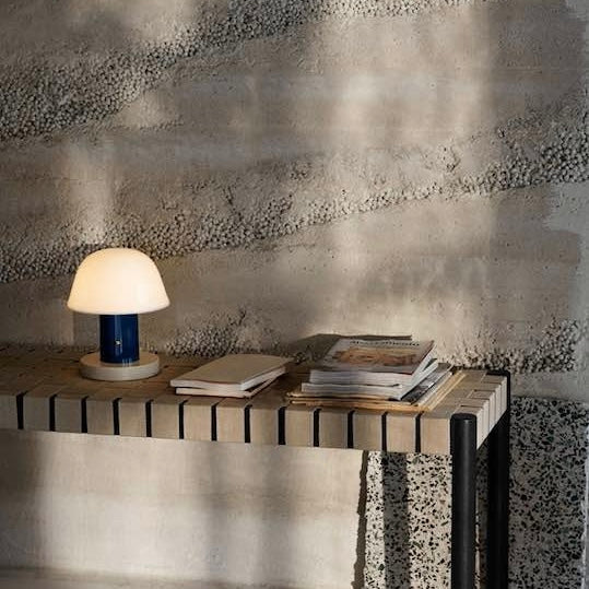 Nordic Cute Mushroom Setago Table Lamp - Dimmable Portable Quirky Nursery Light by INSPECIAL HOME