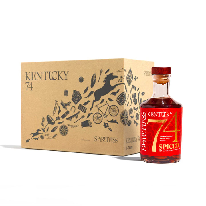Kentucky 74 SPICED Non-Alcoholic Whiskey