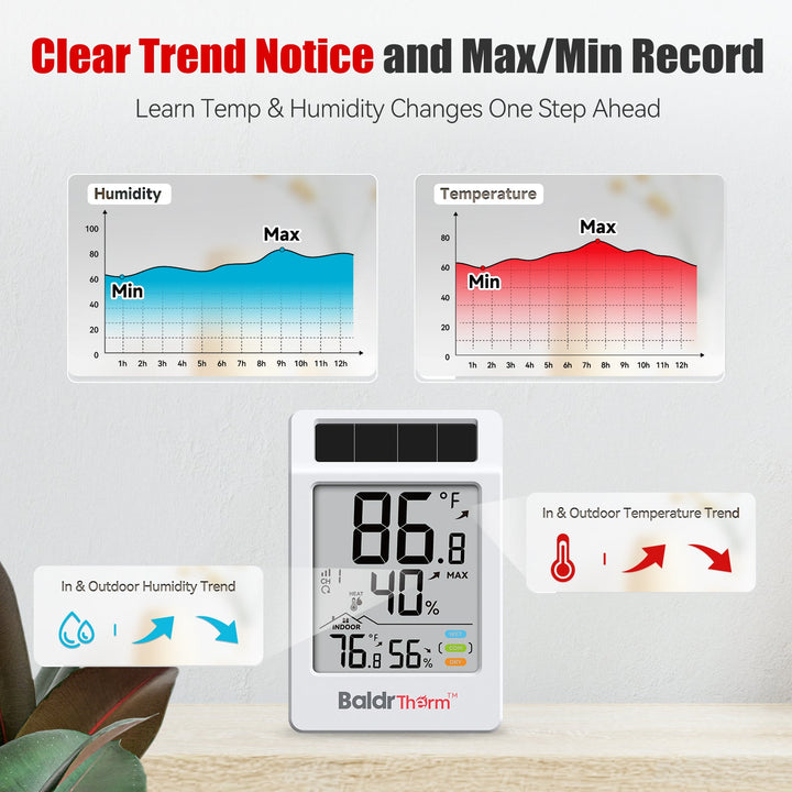 BaldrTherm Solar Digital Thermometer