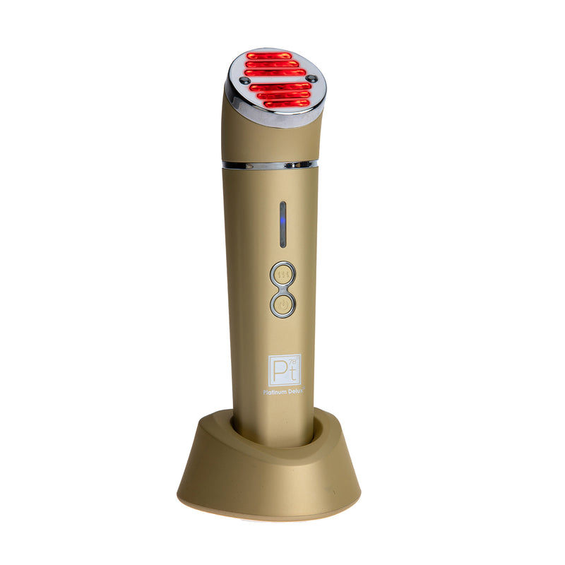 Platinum Delux - Platinum Gold Red Light Therapy Facial Device