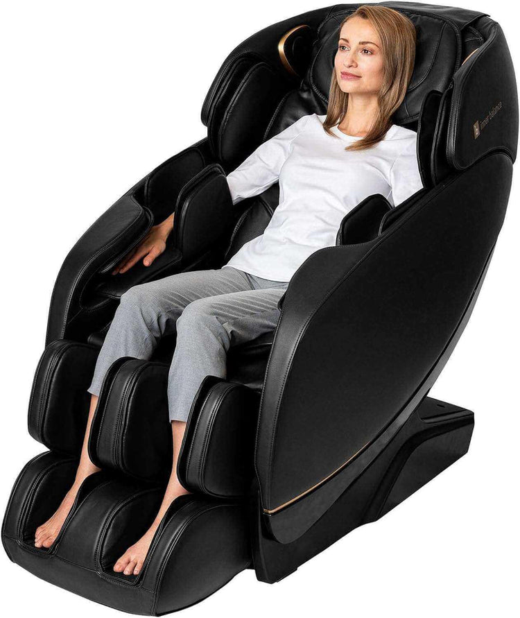 Jin 2.0 - Deluxe Heated SL Track Zero Gravity Massage Chair - Synca Massage Chair