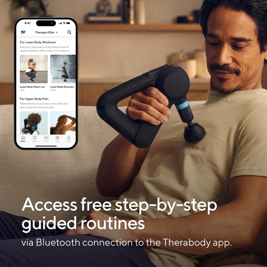 Therabody TheraGun Therabody Elite Muscle Massager 5th Generation in Black
