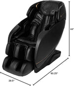 Jin 2.0 - Deluxe Heated SL Track Zero Gravity Massage Chair - Synca Massage Chair