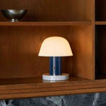 Nordic Cute Mushroom Setago Table Lamp - Dimmable Portable Quirky Nursery Light by INSPECIAL HOME