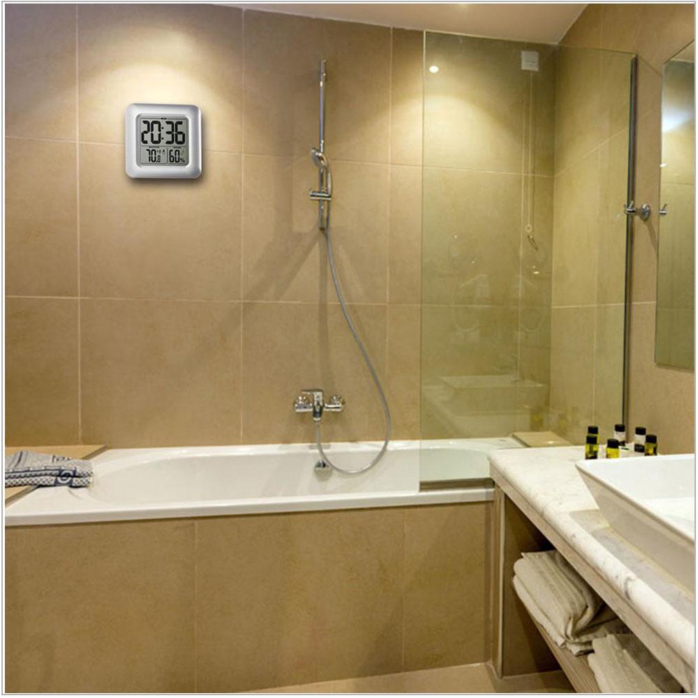 BALDR Waterproof Digital Shower Clock for Bathroom