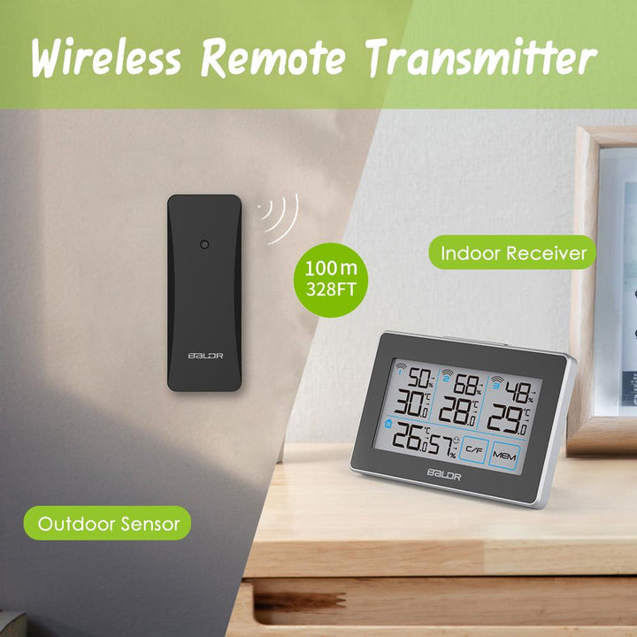 BALDR WS0317BL3 Digital Wireless Weather Station