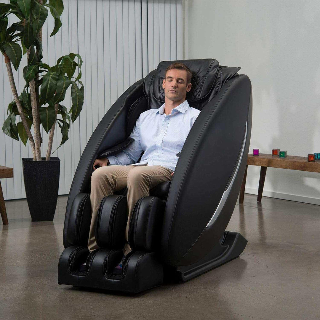 Ji - SL Track Heated Deluxe Zero Gravity Massage Chair - Synca Massage Chair