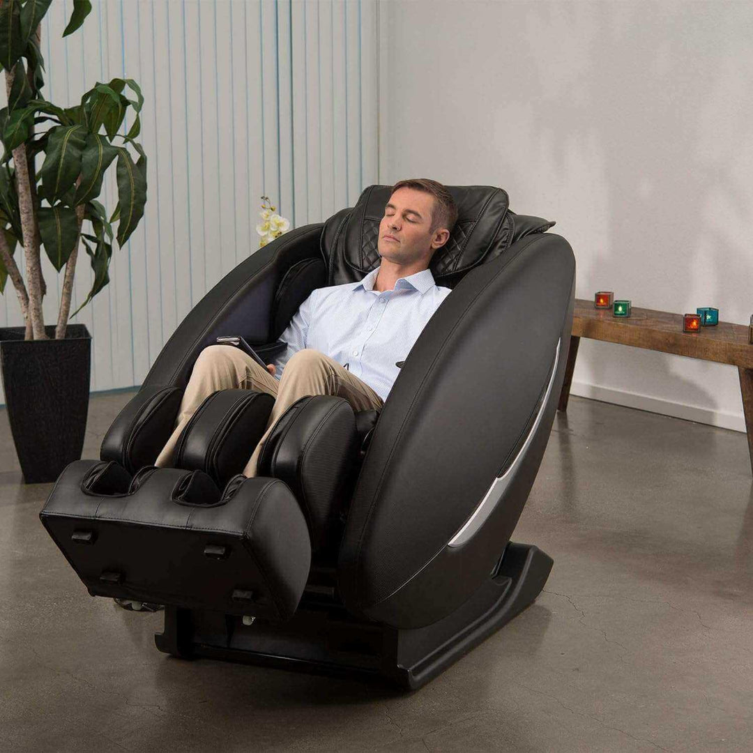 Ji - SL Track Heated Deluxe Zero Gravity Massage Chair - Synca Massage Chair
