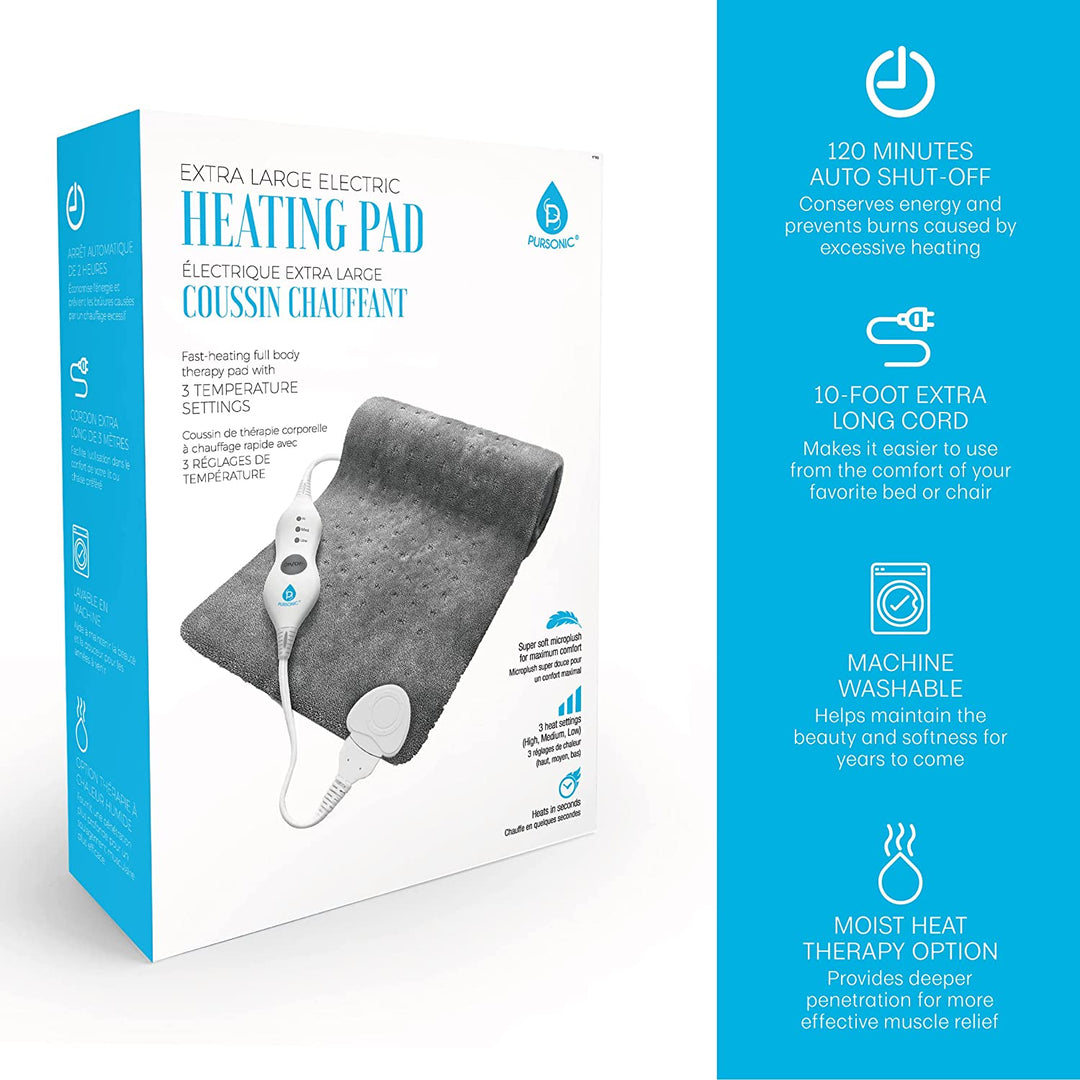 Electric Heating Pad by Pursonic