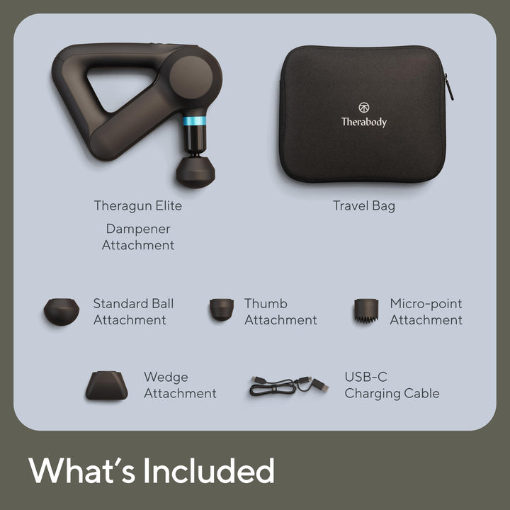 Therabody TheraGun Therabody Elite Muscle Massager 5th Generation in Black
