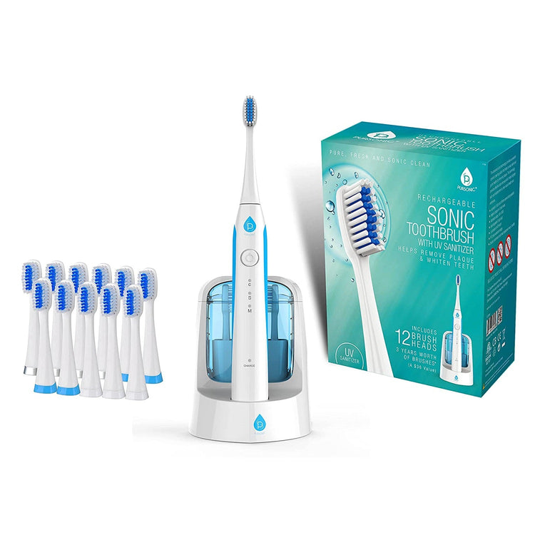 Sonic Smart Series Rechargeable Toothbrush with UV Sanitizing Function ...