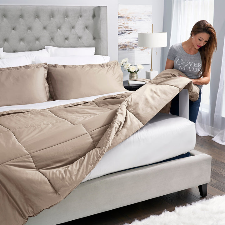 Covermade® Comforter | Easy Bedmaking & Beautiful, Soft Materials