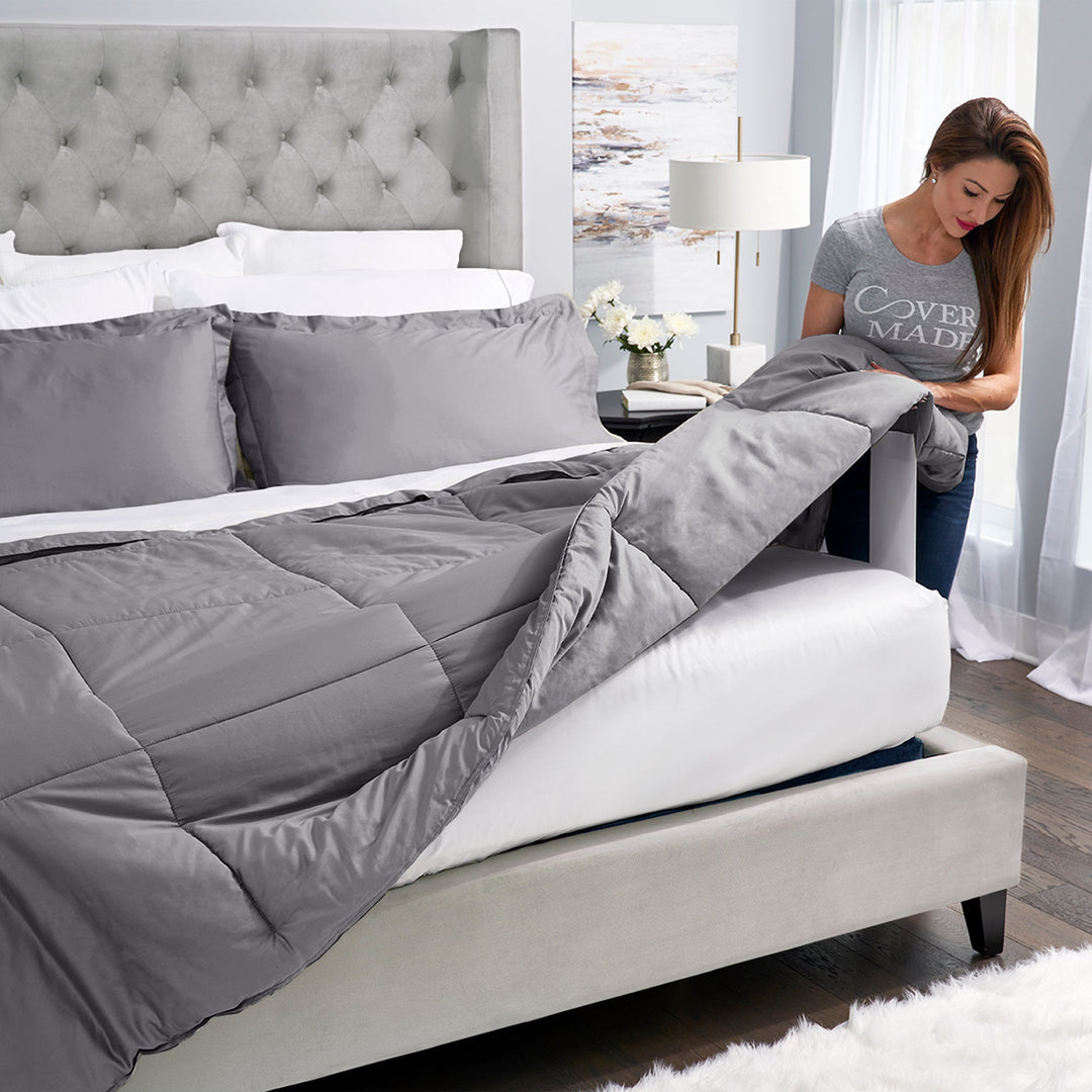 Covermade® Comforter | Easy Bedmaking & Beautiful, Soft Materials