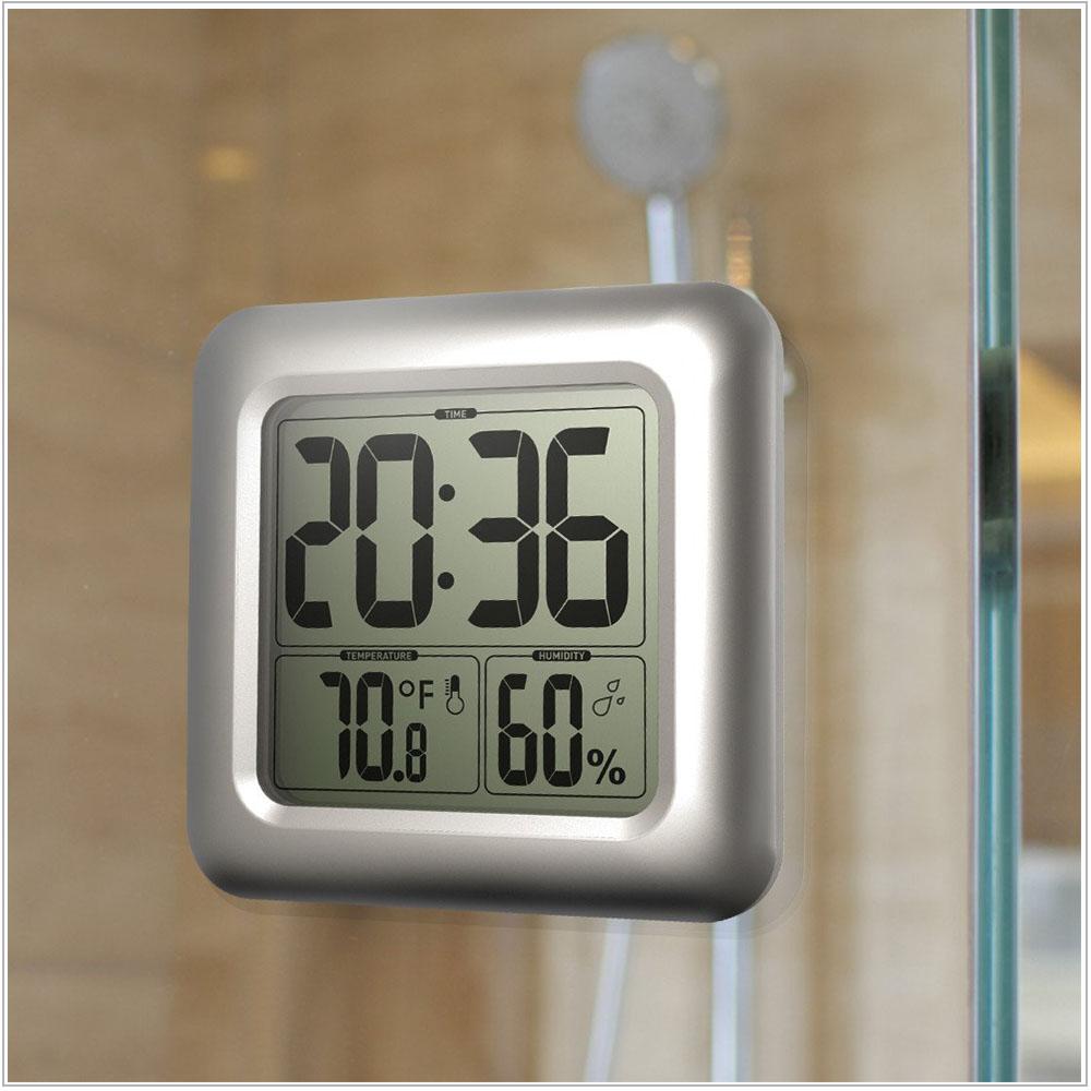BALDR Waterproof Digital Shower Clock for Bathroom