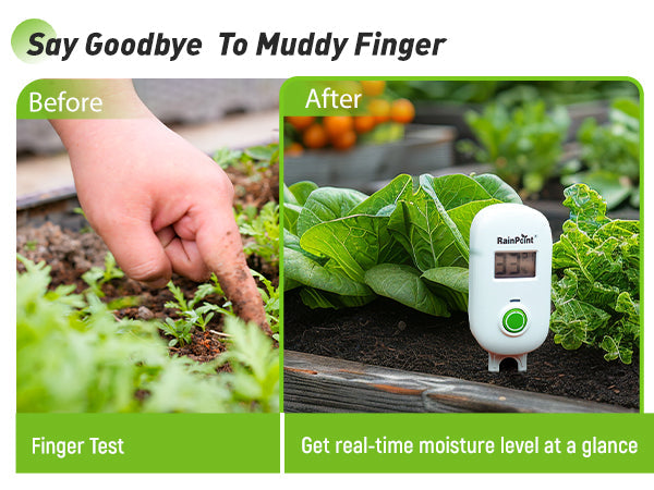 Smart Digital Wireless Plant Moisture Meter