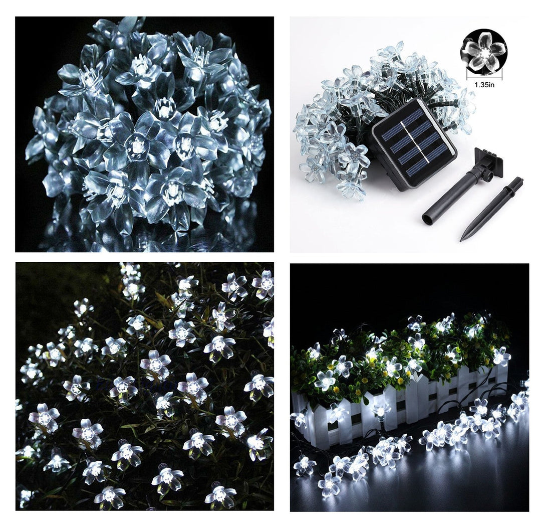 Solar Cherry Blossom Lights All Weatherproof Vista Shops