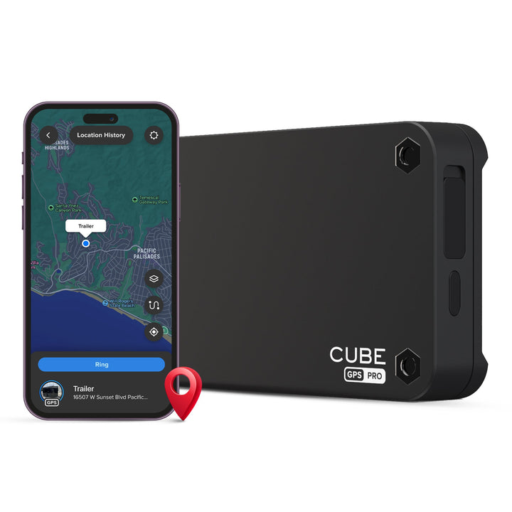 Cube GPS PRO Tracker: Magnetic GPS Tracker | 1 Year Battery Life | 4G LTE | Real-Time Tracking by Cube Tracker
